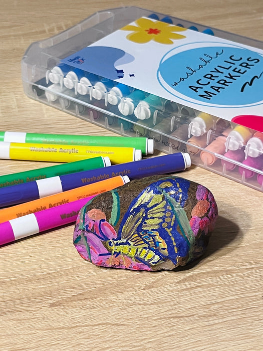The Pencil Grip Magic Stix Washable Acrylic 24-Pack Markers