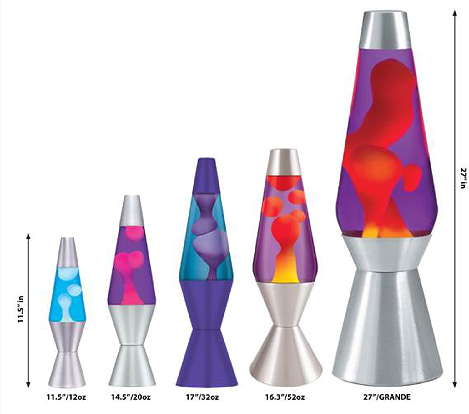 Lava Lamp Assorted Colors