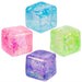 Toy Network 2-Inch Squeezy Sugar Cube Glitter Sensory Fidget