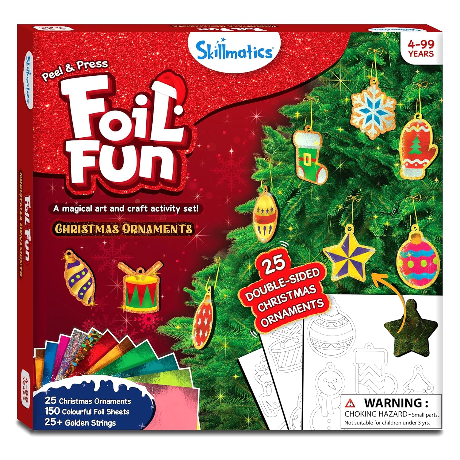 Foil Fun Xmas Ornaments