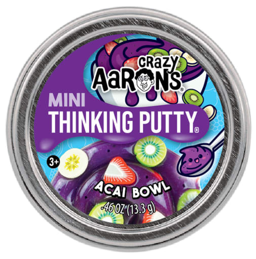 Crazy Aarons Effects Mini Tin Putty Assortment - Thinking Putty 2in