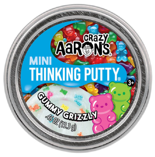 Crazy Aarons Effects Mini Tin Putty Assortment - Thinking Putty 2in