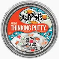 Crazy Aarons Effects Mini Tin Putty Assortment - Thinking Putty 2in