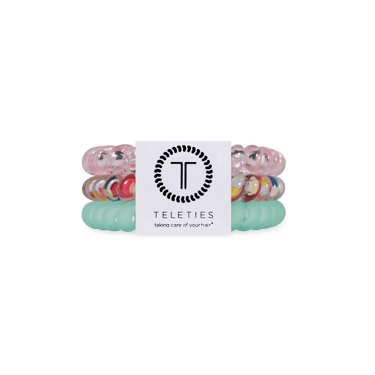 TELETIES Spring Splash Small Hair Ties