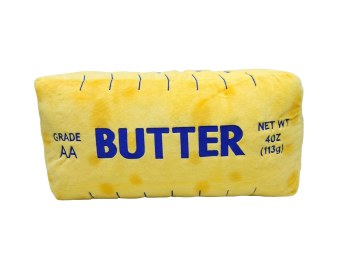 Streamline Stick of Butter Plush Pillow
