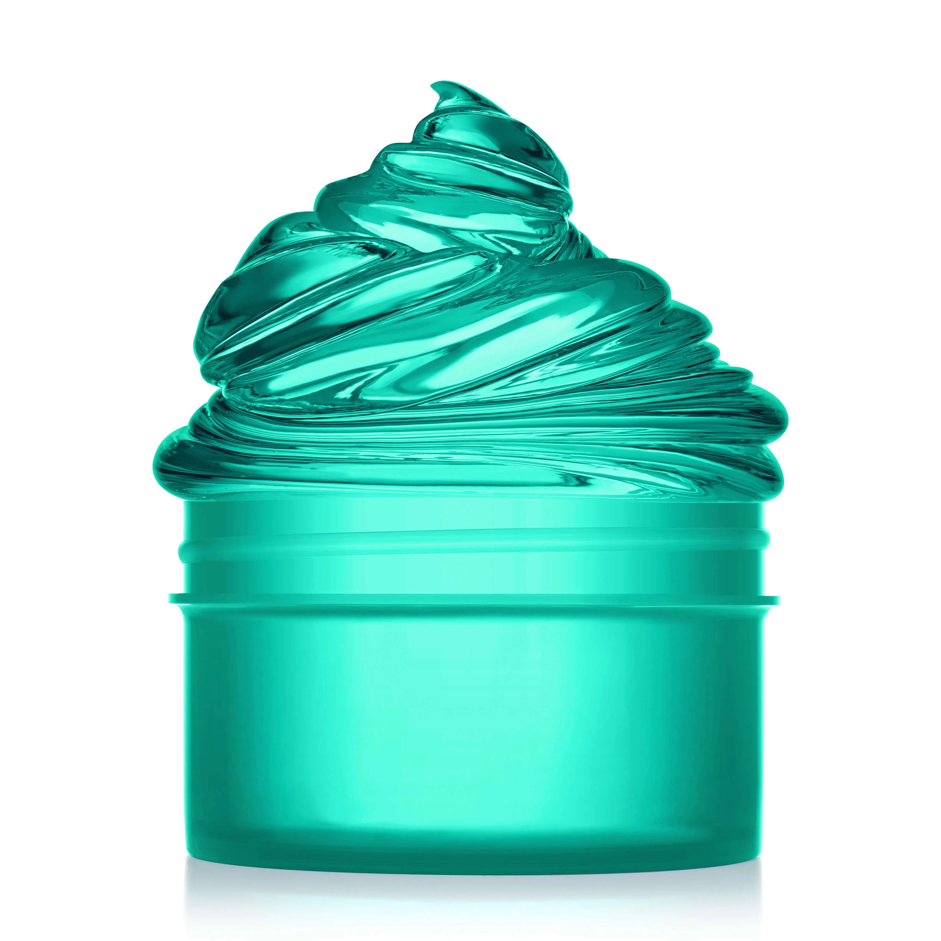 Teal Clear Slime