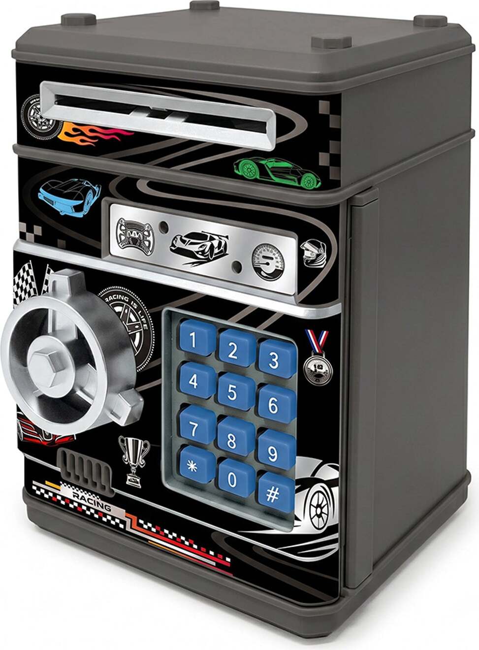 Hot Focus Race Cars Digital Safe