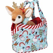 Douglas Holiday Plush Toy Carrier