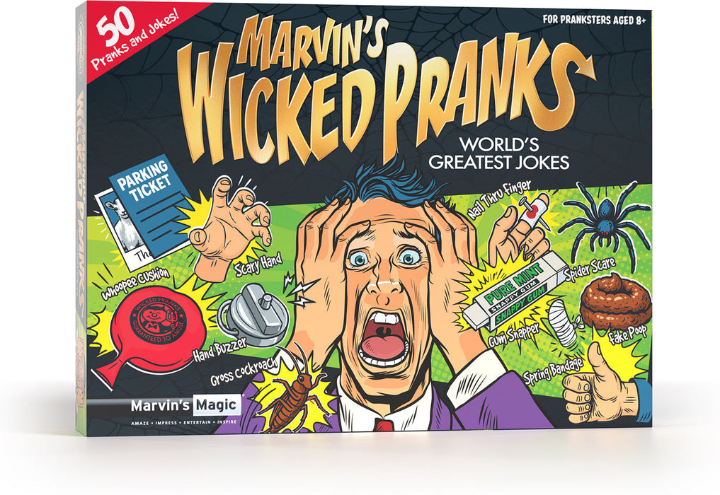 Marvin's Magic Wicked Pranks & Jokes Set