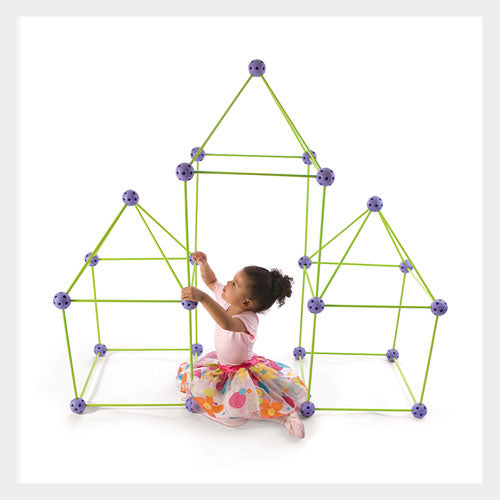 Crazy Fort 69 Pieces Build Your Own Fort Kit