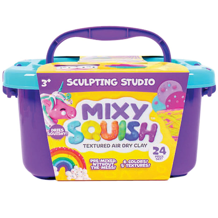 Mixy Squish Sculpting Studio Creative Air Dry Clay Kit