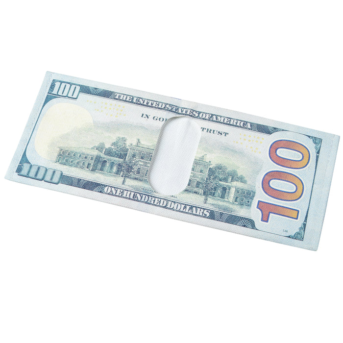 Big Spender Wallet Novelty Polyester Hundred Dollar Bill Design