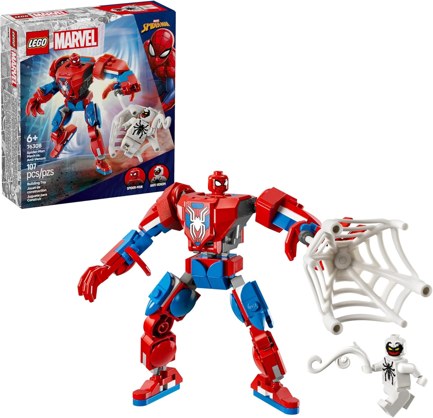 Spiderman Mech Vs Anti