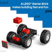 City: Red Farm Tractor with Trailer and Sheep