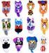 Dogs Vs Squirls 4in Plush Blind Bag