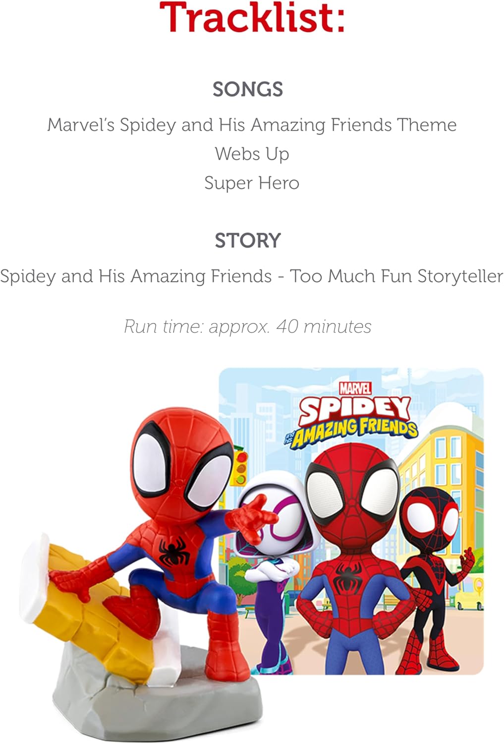 Tonie Spiderman Spidey an