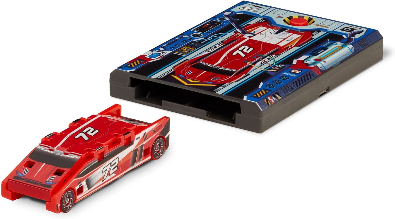 Flat 2 Fast Red Car