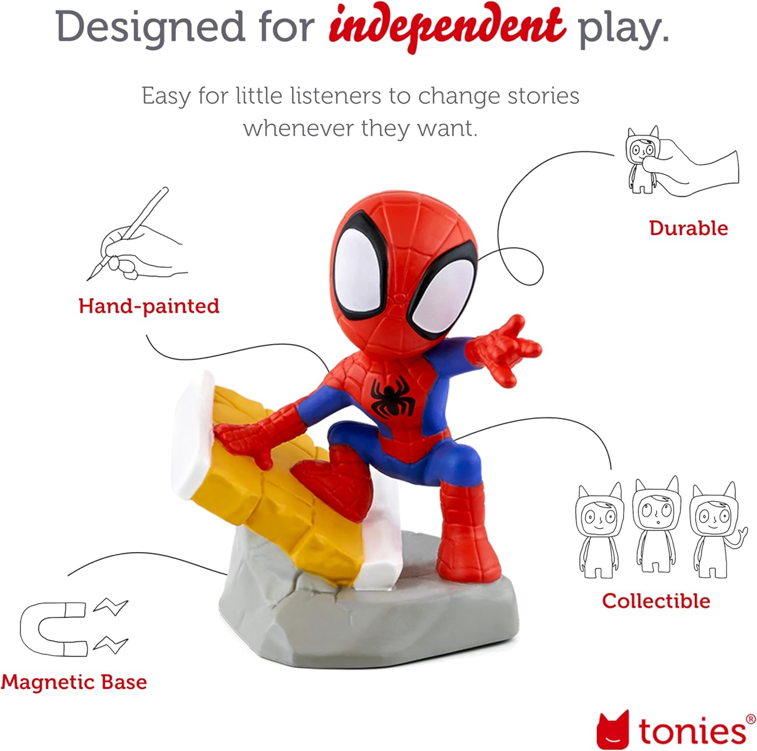 Tonie Spiderman Spidey an