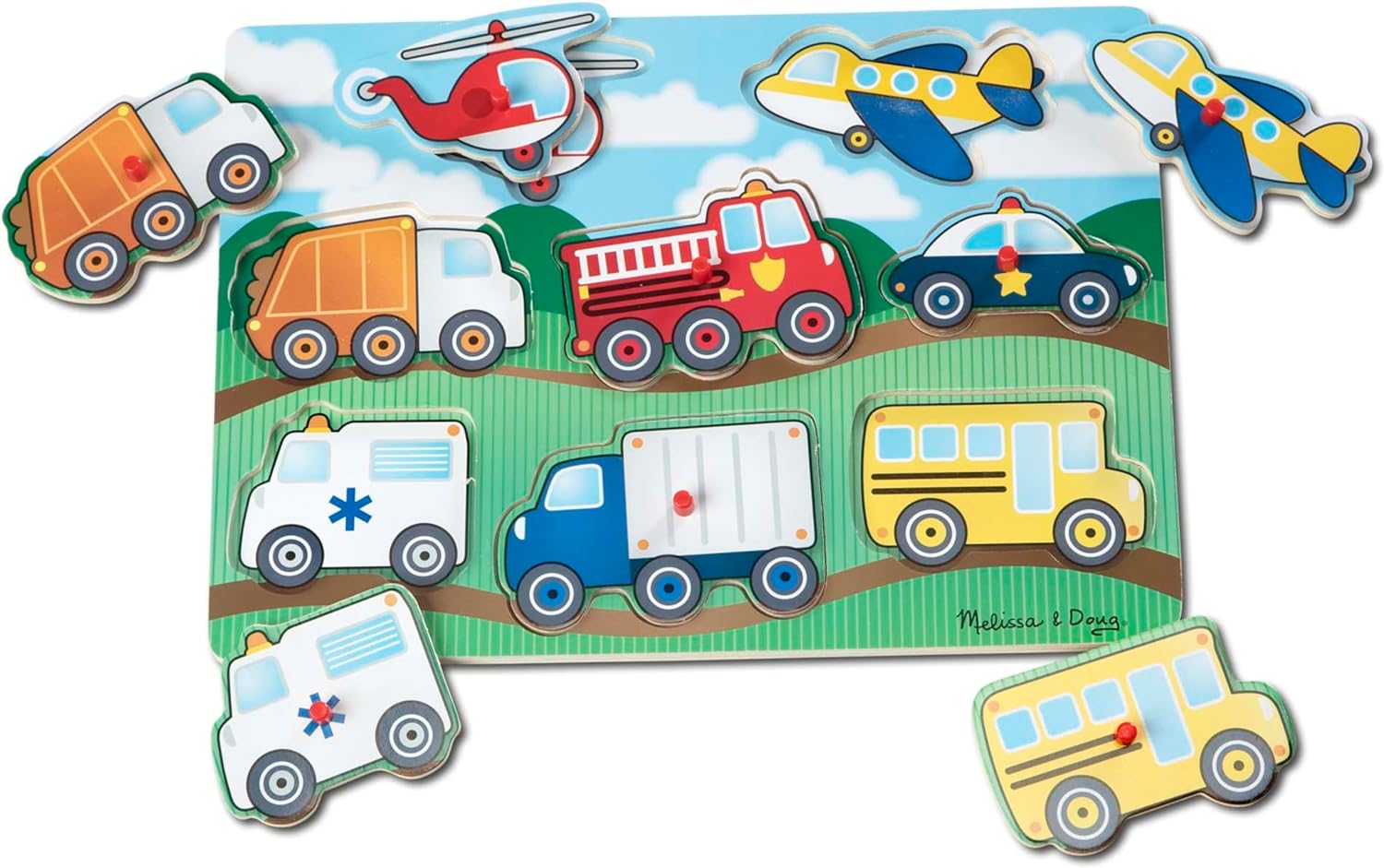 Vehicle Peg Puzzle