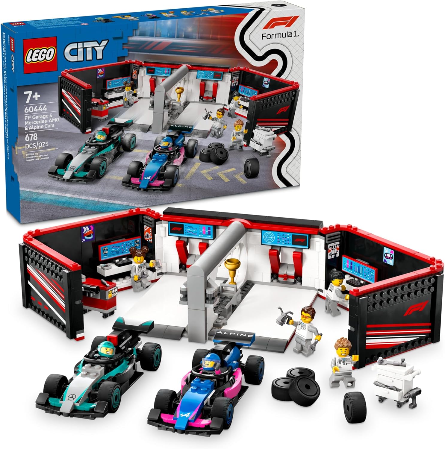 F1 Garage & Mercedes &