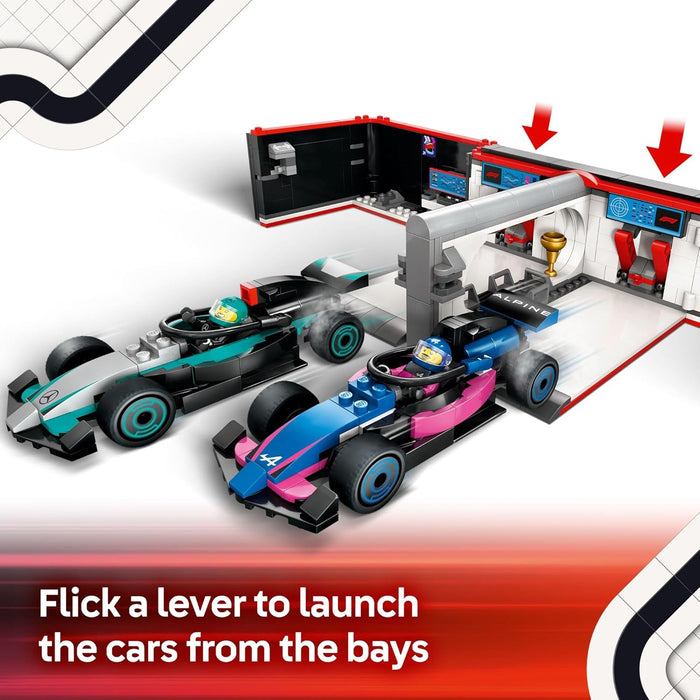 F1 Garage & Mercedes &
