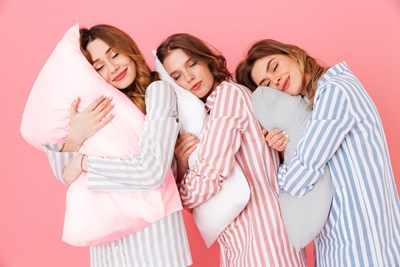 Pink Bye Bye Pillow Case