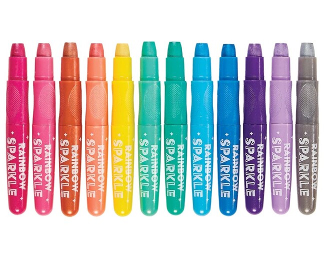 Rainbow Sparkle Watercolo