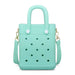 Mint Green Charm Tote
