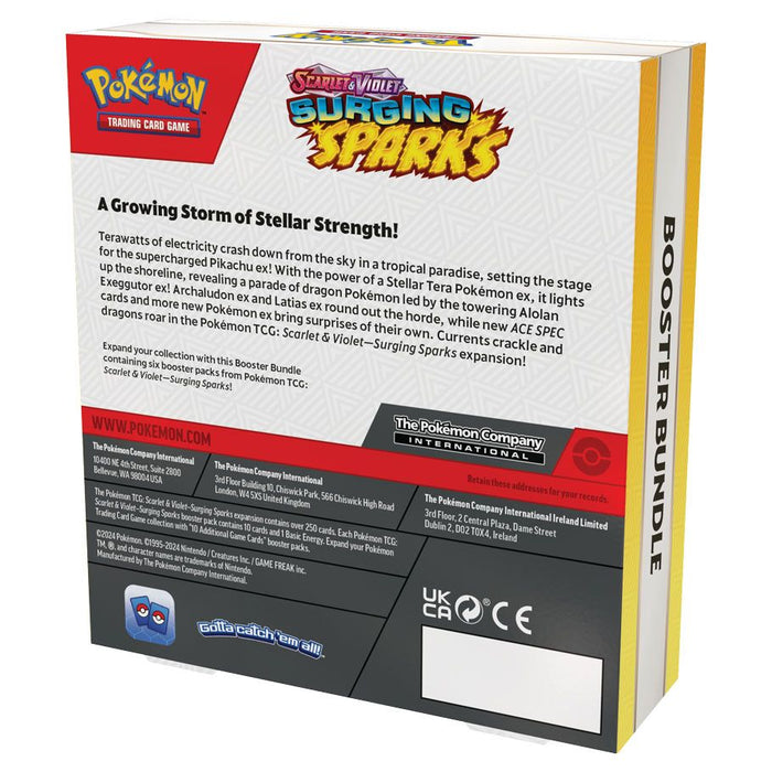 Pokemon Tcg: Scarlet & Violet 8: Surging Sparks: Booster Bundle — Learning  Express Houston