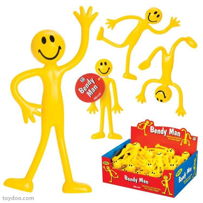 Smiley Face Bendy Man
