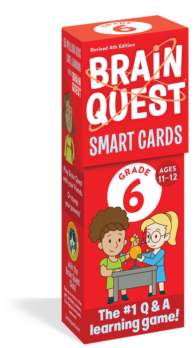 Brain Quest Cards Grade 6