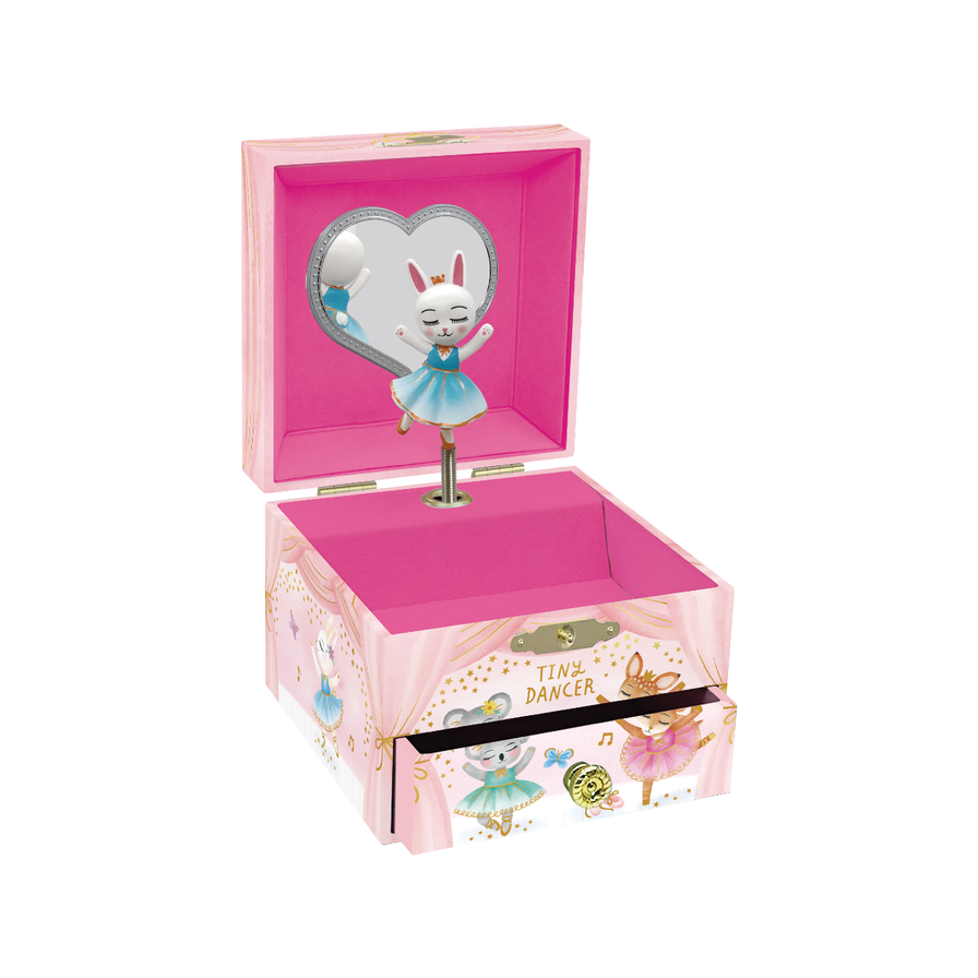 Animal Ballerina Musical Jewelry Box