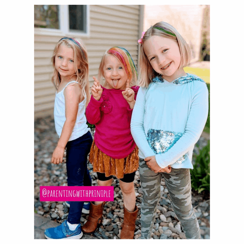 The Pencil Grip Kids Hair Coloring Chalk 6 Pack