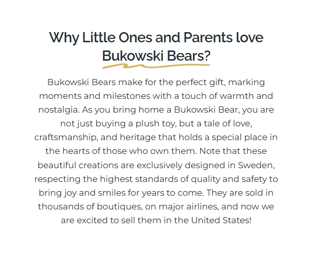 Bukowski Bears Baby Bunny -Heaven Blue