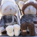 Cozy Winter Deen Plush Rabbit: Fuzzy Sweater, Pom Pom Hat, 12-inch Snuggle Toy