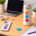 The Pencil Grip Silicone Zen Dots Textured Fidget Strips Sunset